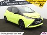 USED 2016 66 TOYOTA AYGO 1.0 VVT-i x-cite 3 Yellow Bi-Tone Hatchback 5dr Petrol Manual Euro 6 (68 ps) BLUETOOTH | REAR VIEW CAMERA