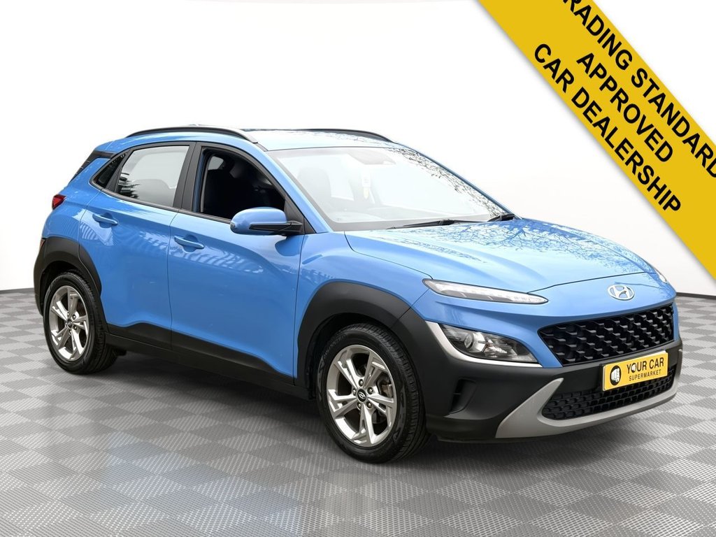 USED 2021 21 HYUNDAI KONA 1.0 T-GDi MHEV SE Connect SUV 5dr Petrol Hybrid Manual Euro 6 (s/s) (120 ps) Rear Camera, Apple Carplay