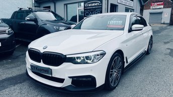 2017 BMW 5 SERIES 2.0 520d M Sport Saloon 4dr Diesel Auto xDrive Euro 6 (s/s) (190 ps) &pound;13995.00