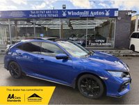 USED 2020 20 HONDA CIVIC 1.0 VTEC Turbo EX Sport Line Hatchback 5dr Petrol CVT Euro 6 (s/s) (126 ps) 