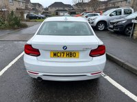 USED 2017 17 BMW 2 SERIES 2.0 218d Sport Coupe 2dr Diesel Auto Euro 6 (s/s) (150 ps) 2 FORMER KEEPERS FROM NEW, TURBO DIESEL, AUTOMATIC "EURO 6"