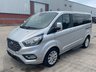 USED 2020 69 FORD TOURNEO CUSTOM 2.0 320 EcoBlue Titanium Minibus Double Cab 5dr Diesel Manual L1 Euro 6 (s/s) (130 ps) 1 PREVIOUS OWNER , NO VAT TO PAY , SERVICE HISTORY , WHEEL CHAIR ADATPTED , 6 SEATER