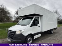 USED 2022 71 MERCEDES-BENZ SPRINTER 2.0 315Cdi 3.5t. Lwb Extra Long 4.8m (16ft) Luton Box Van Euro 6 150ps Full History, Very Nice Condition