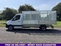 USED 2021 70 MERCEDES-BENZ SPRINTER 2.0 315 CDI 3.5t. Caged Tipper, New Shape, Euro 6 141Bhp New Fully Galvanised Caged Tipper