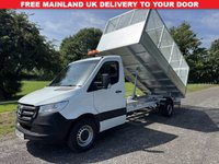 USED 2021 70 MERCEDES-BENZ SPRINTER 2.0 315 CDI 3.5t. Caged Tipper, New Shape, Euro 6 141Bhp New Fully Galvanised Caged Tipper