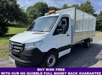 USED 2021 70 MERCEDES-BENZ SPRINTER 2.0 315 CDI 3.5t. Caged Tipper, New Shape, Euro 6 141Bhp New Fully Galvanised Caged Tipper