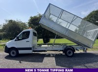 USED 2021 70 MERCEDES-BENZ SPRINTER 2.0 315 CDI 3.5t. Caged Tipper, New Shape, Euro 6 141Bhp New Fully Galvanised Caged Tipper