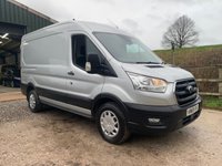 USED 2019 69 FORD TRANSIT 350 130BHP MWB L2H2 FACELIFT MODEL TREND SILVER EU6 **GREAT SPEC**GREAT VALUE**NO VAT** 