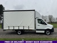 USED 2022 22 MERCEDES-BENZ SPRINTER 2.0 315Cdi 3.5t. Lwb 4.2m x 2.4m Int. Height Curtainside Tail Lift, Eu 6, 150Bhp Only 49175 Miles From New, FREE Del