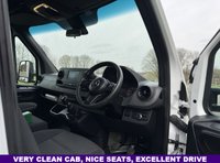 USED 2022 22 MERCEDES-BENZ SPRINTER 2.0 315Cdi 3.5t. Lwb 4.2m x 2.4m Int. Height Curtainside Tail Lift, Eu 6, 150Bhp Only 49175 Miles From New, FREE Del