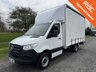 USED 2022 22 MERCEDES-BENZ SPRINTER 2.0 315Cdi 3.5t. Lwb 4.2m x 2.4m Int. Height Curtainside Tail Lift, Eu 6, 150Bhp Only 49175 Miles From New, FREE Del