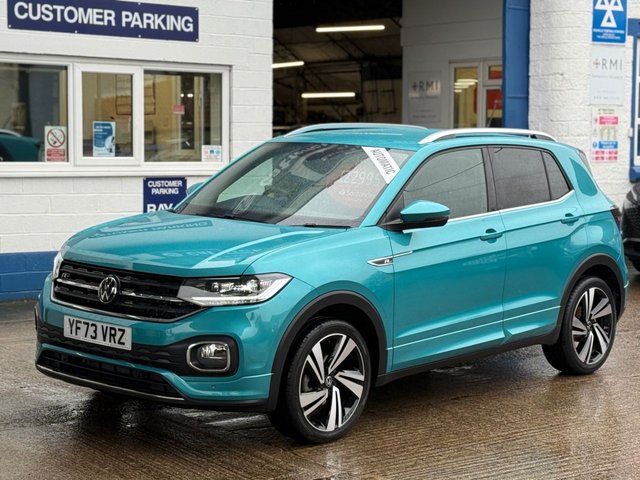 2024 73 Volkswagen T-Cross 1.0 TSI R-Line SUV 5dr Petrol DSG Euro 6 (s/s) (110 ps)
