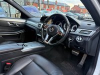 USED 2015 15 MERCEDES-BENZ E-CLASS 3.0 E350 V6 BlueTEC AMG Night Edition (Premium) Saloon 4dr Diesel G-Tronic+ Euro 6 (s/s) (258 ps) CRUISE CONTROL, 2 KEYS, BLUETOOTH