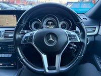 USED 2015 15 MERCEDES-BENZ E-CLASS 3.0 E350 V6 BlueTEC AMG Night Edition (Premium) Saloon 4dr Diesel G-Tronic+ Euro 6 (s/s) (258 ps) CRUISE CONTROL, 2 KEYS, BLUETOOTH