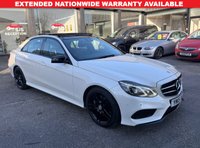 USED 2015 15 MERCEDES-BENZ E-CLASS 3.0 E350 V6 BlueTEC AMG Night Edition (Premium) Saloon 4dr Diesel G-Tronic+ Euro 6 (s/s) (258 ps) CRUISE CONTROL, 2 KEYS, BLUETOOTH