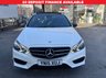 USED 2015 15 MERCEDES-BENZ E-CLASS 3.0 E350 V6 BlueTEC AMG Night Edition (Premium) Saloon 4dr Diesel G-Tronic+ Euro 6 (s/s) (258 ps) CRUISE CONTROL, 2 KEYS, BLUETOOTH