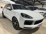 USED 2018 18 PORSCHE CAYENNE 3.0 V6 E-Hybrid 14kWh TiptronicS 4WD Euro 6 (s/s) 5dr FRONT PPF+PEARL WHITE+MINT+FSH