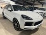 USED 2018 18 PORSCHE CAYENNE 3.0 V6 E-Hybrid 14kWh TiptronicS 4WD Euro 6 (s/s) 5dr FRONT PPF+PEARL WHITE+MINT+FSH