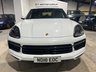 USED 2018 18 PORSCHE CAYENNE 3.0 V6 E-Hybrid 14kWh TiptronicS 4WD Euro 6 (s/s) 5dr FRONT PPF+PEARL WHITE+MINT+FSH