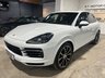 USED 2018 18 PORSCHE CAYENNE 3.0 V6 E-Hybrid 14kWh TiptronicS 4WD Euro 6 (s/s) 5dr FRONT PPF+PEARL WHITE+MINT+FSH