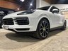 USED 2018 18 PORSCHE CAYENNE 3.0 V6 E-Hybrid 14kWh TiptronicS 4WD Euro 6 (s/s) 5dr FRONT PPF+PEARL WHITE+MINT+FSH