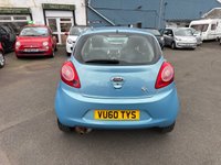 USED 2010 60 FORD KA 1.2 Edge Hatchback 3dr Petrol Manual Euro 4 (69 ps) &pound;35 ROAD TAX-NEW MOT-LOW INSURANCE GROUP-DRIVES WELL
