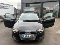 USED 2014 64 AUDI A3 DIESEL HATCHBACK 1.6 TDI SE 2dr Diesel Manual Euro 6 (s/s) (110 ps) APPLE CAR PLAY