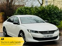 USED 2018 68 PEUGEOT 508 2.0 BlueHDi GT Fastback 5dr Diesel EAT Euro 6 (s/s) (180 ps) LOW MILES+RED LEATHER+SAT NAV+