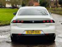 USED 2018 68 PEUGEOT 508 2.0 BlueHDi GT Fastback 5dr Diesel EAT Euro 6 (s/s) (180 ps) LOW MILES+RED LEATHER+SAT NAV+
