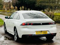 USED 2018 68 PEUGEOT 508 2.0 BlueHDi GT Fastback 5dr Diesel EAT Euro 6 (s/s) (180 ps) LOW MILES+RED LEATHER+SAT NAV+
