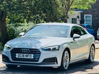 USED 2018 18 AUDI A5 2.0 TFSI S line Coupe 2dr Petrol Manual Euro 6 (s/s) (190 ps) LOW MILES+LEATHER+SAT NAV+ULEZ