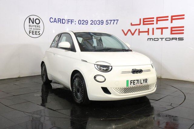 2021 500e 42kwh icon 3dr auto (sat nav, cruise, bluetooth) 2021 30,361 white automatic 0 l electric capacity: 42.0 kwh range:... photo