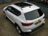 USED 2017 17 SEAT ATECA 1.4 EcoTSI XCELLENCE SUV 5dr Petrol Manual Euro 6 (s/s) (150 ps) Panoramic Glass sunroof. Navigation. DAB. Bluetooth. Reverse camera. Parking sensors. Cruise control. Climate control. Heated seats ++