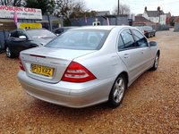 USED 2004 53 MERCEDES-BENZ C CLASS 1.8 C180 Kompressor Avantgarde SE 4dr AUTO+2 KEYS+PX CLEARANCE