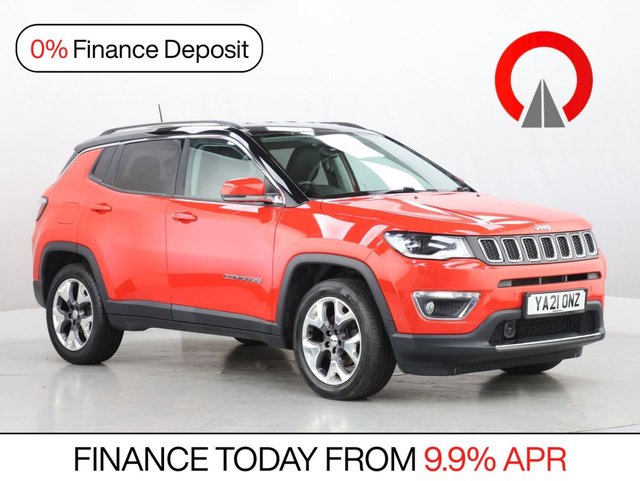 View our Jeep Compass 1.4T MultiAirII Limited SUV 5dr Petrol Manual Euro 6 (s/s) (140 ps)