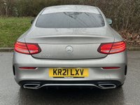 USED 2021 21 MERCEDES-BENZ C-CLASS 2.0 C220d AMG Line Edition Coupe 2dr Diesel G-Tronic+ Euro 6 (s/s) (194 ps) SAT NAV, CRUISE CONTROL CARPLAY