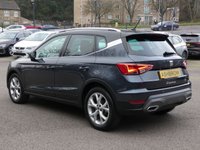 USED 2023 23 SEAT ARONA 1.0 TSI FR 5d 110 S/S FULL LINK FOR APPLE CARPLAY / ANDROID AUTO (GIVES YOU SAT NAV), WIRELESS PHONE CHARGER, REAR PARKING SENSORS, LED LIGHTS, AUTO LIGHTS & WIPERS, ELECTRIC FOLDING DOOR MIRRORS, CRUISE CONTROL & SPEED LIMITER, LANE ASSIST, DAB RADIO, BLUETOOTH PHONE & MEDIA, MANUAL 6 SPEED, TINTED GLASS, BLACK CONTRAST ROOF, ROOF RAILS, 17 INCH ALLOY WHEELS, FRONT FOG LIGHTS, SPORT SEATS, LEATHER FLAT BOTTOM MULTIFUNCTION STEERING WHEEL, 1 OWNER FROM NEW, SERVICE HISTORY