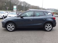 USED 2023 23 SEAT ARONA 1.0 TSI FR 5d 110 S/S FULL LINK FOR APPLE CARPLAY / ANDROID AUTO (GIVES YOU SAT NAV), WIRELESS PHONE CHARGER, REAR PARKING SENSORS, LED LIGHTS, AUTO LIGHTS & WIPERS, ELECTRIC FOLDING DOOR MIRRORS, CRUISE CONTROL & SPEED LIMITER, LANE ASSIST, DAB RADIO, BLUETOOTH PHONE & MEDIA, MANUAL 6 SPEED, TINTED GLASS, BLACK CONTRAST ROOF, ROOF RAILS, 17 INCH ALLOY WHEELS, FRONT FOG LIGHTS, SPORT SEATS, LEATHER FLAT BOTTOM MULTIFUNCTION STEERING WHEEL, 1 OWNER FROM NEW, SERVICE HISTORY