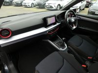 USED 2023 23 SEAT ARONA 1.0 TSI FR 5d 110 S/S FULL LINK FOR APPLE CARPLAY / ANDROID AUTO (GIVES YOU SAT NAV), WIRELESS PHONE CHARGER, REAR PARKING SENSORS, LED LIGHTS, AUTO LIGHTS & WIPERS, ELECTRIC FOLDING DOOR MIRRORS, CRUISE CONTROL & SPEED LIMITER, LANE ASSIST, DAB RADIO, BLUETOOTH PHONE & MEDIA, MANUAL 6 SPEED, TINTED GLASS, BLACK CONTRAST ROOF, ROOF RAILS, 17 INCH ALLOY WHEELS, FRONT FOG LIGHTS, SPORT SEATS, LEATHER FLAT BOTTOM MULTIFUNCTION STEERING WHEEL, 1 OWNER FROM NEW, SERVICE HISTORY