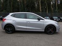 USED 2020 70 SEAT IBIZA 1.0 TSI FR 5d 95 S/S SEAT SERVICE HISTORY, 1 OWNER, SAT NAV, FULL LINK FOR APPLE CARPLAY & ANDROID AUTO, DAB RADIO, BLUETOOTH PHONE & MUSIC STREAMING, CRUISE CONTROL & SPEED LIMITER, FRONT ASSIST, 17 INCH ALLOYS, MANUAL GEARBOX, FRONT FOG LIGHTS, FULL LED HEADLIGHTS WITH DAYTIME RUNNING LIGHTS, SPORT SEATS, LEATHER FLAT BOTTOM MULTIFUNCTION STEERING WHEEL, ELECTRIC FOLDING MIRRORS, AIR CON, 2x USB INPUTS, AUTO LIGHTS & WIPERS, VOICE CONTROL, LEATHER TRIMMED DASHBOARD, SPACE SAVER SPARE WHEEL