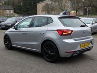 USED 2020 70 SEAT IBIZA 1.0 TSI FR 5d 95 S/S SEAT SERVICE HISTORY, 1 OWNER, SAT NAV, FULL LINK FOR APPLE CARPLAY & ANDROID AUTO, DAB RADIO, BLUETOOTH PHONE & MUSIC STREAMING, CRUISE CONTROL & SPEED LIMITER, FRONT ASSIST, 17 INCH ALLOYS, MANUAL GEARBOX, FRONT FOG LIGHTS, FULL LED HEADLIGHTS WITH DAYTIME RUNNING LIGHTS, SPORT SEATS, LEATHER FLAT BOTTOM MULTIFUNCTION STEERING WHEEL, ELECTRIC FOLDING MIRRORS, AIR CON, 2x USB INPUTS, AUTO LIGHTS & WIPERS, VOICE CONTROL, LEATHER TRIMMED DASHBOARD, SPACE SAVER SPARE WHEEL