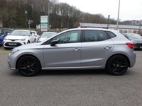USED 2020 70 SEAT IBIZA 1.0 TSI FR 5d 95 S/S SEAT SERVICE HISTORY, 1 OWNER, SAT NAV, FULL LINK FOR APPLE CARPLAY & ANDROID AUTO, DAB RADIO, BLUETOOTH PHONE & MUSIC STREAMING, CRUISE CONTROL & SPEED LIMITER, FRONT ASSIST, 17 INCH ALLOYS, MANUAL GEARBOX, FRONT FOG LIGHTS, FULL LED HEADLIGHTS WITH DAYTIME RUNNING LIGHTS, SPORT SEATS, LEATHER FLAT BOTTOM MULTIFUNCTION STEERING WHEEL, ELECTRIC FOLDING MIRRORS, AIR CON, 2x USB INPUTS, AUTO LIGHTS & WIPERS, VOICE CONTROL, LEATHER TRIMMED DASHBOARD, SPACE SAVER SPARE WHEEL