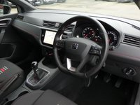 USED 2020 70 SEAT IBIZA 1.0 TSI FR 5d 95 S/S SEAT SERVICE HISTORY, 1 OWNER, SAT NAV, FULL LINK FOR APPLE CARPLAY & ANDROID AUTO, DAB RADIO, BLUETOOTH PHONE & MUSIC STREAMING, CRUISE CONTROL & SPEED LIMITER, FRONT ASSIST, 17 INCH ALLOYS, MANUAL GEARBOX, FRONT FOG LIGHTS, FULL LED HEADLIGHTS WITH DAYTIME RUNNING LIGHTS, SPORT SEATS, LEATHER FLAT BOTTOM MULTIFUNCTION STEERING WHEEL, ELECTRIC FOLDING MIRRORS, AIR CON, 2x USB INPUTS, AUTO LIGHTS & WIPERS, VOICE CONTROL, LEATHER TRIMMED DASHBOARD, SPACE SAVER SPARE WHEEL