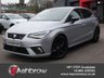 USED 2020 70 SEAT IBIZA 1.0 TSI FR 5d 95 S/S SEAT SERVICE HISTORY, 1 OWNER, SAT NAV, FULL LINK FOR APPLE CARPLAY & ANDROID AUTO, DAB RADIO, BLUETOOTH PHONE & MUSIC STREAMING, CRUISE CONTROL & SPEED LIMITER, FRONT ASSIST, 17 INCH ALLOYS, MANUAL GEARBOX, FRONT FOG LIGHTS, FULL LED HEADLIGHTS WITH DAYTIME RUNNING LIGHTS, SPORT SEATS, LEATHER FLAT BOTTOM MULTIFUNCTION STEERING WHEEL, ELECTRIC FOLDING MIRRORS, AIR CON, 2x USB INPUTS, AUTO LIGHTS & WIPERS, VOICE CONTROL, LEATHER TRIMMED DASHBOARD, SPACE SAVER SPARE WHEEL