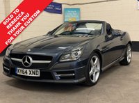 USED 2014 64 MERCEDES-BENZ SLK 2.1 SLK250 CDI AMG Sport Convertible 2 Door Diesel G-Tronic+ Euro 5 (s/s) (204 ps) HTD STS AIR SCARF NAV PANO