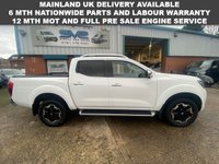 USED 2021 71 NISSAN NAVARA 2.3 DCI DOUBLE CAB TEKNA 4X4 4WD AUTO 5 SEAT PICK UP 85K FSH  