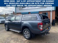 USED 2021 21 FORD RANGER 2.0 5 SEAT 210BHP 4WD WILDTRACK DOUBLE CAB PICK UP 4X4 80K MILES 
