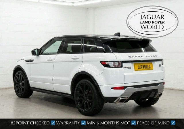 View our LAND ROVER RANGE ROVER EVOQUE