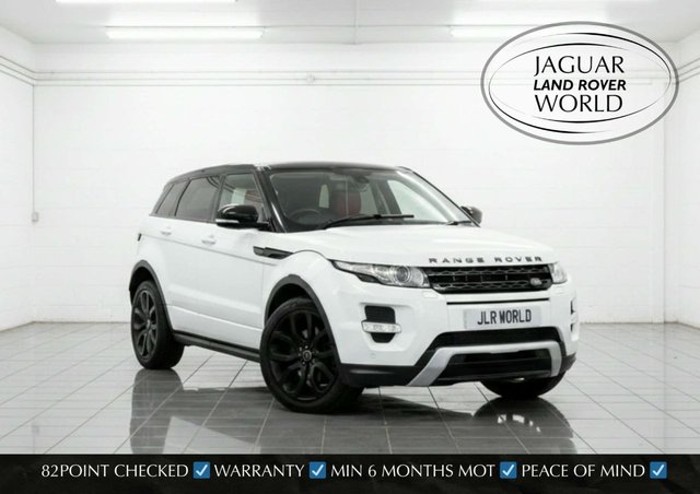 View our LAND ROVER RANGE ROVER EVOQUE