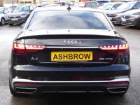 USED 2023 72 AUDI A4 2.0 TFSI 35 S line 4d Petrol S Tronic 150 S/S VIRTUAL COCKPIT (DIGITAL DASH), REAR VIEW CAMERA, SAT NAV, HEATED FRONT SEATS, AUDI SMART PHONE FOR WIRELESS APPLE CAR PLAY & ANDROID AUTO, 19 INCH ALLOYS, DAB RADIO, CRUISE CONTROL & SPEED LIMITER, SWEEPING INDICATORS, BLUETOOTH, FRONT & REAR PARKING SENSORS, ELECTRIC FOLDING HEATED MIRRORS, PRIVACY GLASS, S TRONIC AUTOMATIC, LEATHER ALCANTARA, SPORT SEATS, CLIMATE CONTROL, LIGHT & RAIN SENSORS, DRIVE SELECT, TIPTRONIC MFSW, AUTO HOLD, ISO FIX, FOLDING REAR SEATS, 1 OWNER, SERVICE HISTORY